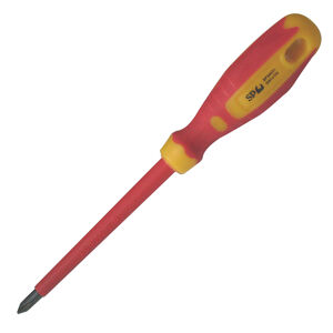 Sp Tools Screwdriver Vde Phillips 1 X 80Mm SP34431 • Blades Of High Quality Alloy Steel • Ergonomic Designed Handles For Better Grip