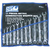 Sp Tools Set Spanner Roe 11Pc Metric SP10011 • 8, 10 - 17, 19 & 22Mm • Chrome Vanadium Steel For High Durability. • Dual Flat Drive Technology On Ring End. • Tough Triple Chrome Finish To Protect Tool.