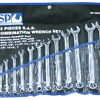 Sp Tools Set Spanner Roe 13Pc Sae SP10063 13Pc Sae Roe Spanner Set • 1/4-1" • Chrome Vanadium Steel For High Durability. • Dual Flat Drive Technology On Ring End. • Tough Triple Chrome Finish To Protect Tool.