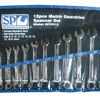 Sp Tools Set Spanner Roe Geardrive 12Pc Metric SP10212 12Pc Metric 0º Offset Geardrive Spanner Set • 8-9Mm