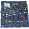 Sp Tools Set Spanner Roe Reversible Geardrive 7Pc Sae SP10167 7Pc Sae 15° Offset Reversible Geardrive Spanner Set • 13/16 - 1-1/4" Geardrive Technology • Heat-Treated Chrome Vanadium Steel For Strength Exceeding International Standards • Small Head Profile Designed For Working In Confined Spaces • 72 Teeth Needs As Little As 5º To Move Fastener