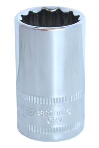 Sp Tools Socket 1/2"Dr 12Pt Metric 10Mm SP23010 • Chrome Vanadium Steel For High Durability • Flat Drive Technology To Maximize Grip • Innovative Design For Strength & Durability
