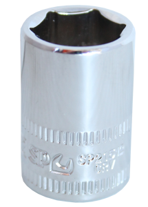 Sp Tools Socket 1/4"Dr 6Pt Metric 12Mm SP21512 • Chrome Vanadium Steel For High Durability • Flat Drive Technology To Maximize Grip • Innovative Design For Strength & Durability