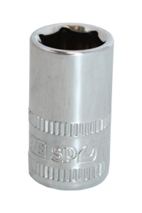Sp Tools Socket 1/4"Dr 6Pt Sae 1/2" SP21559 • Chrome Vanadium Steel For High Durability • Flat Drive Technology To Maximize Grip • Innovative Design For Strength & Durability