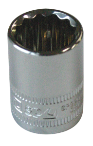 Sp Tools Socket 3/8Dr 6Pt Metric 10Mm SP22510 • Chrome Vanadium Steel For High Durability • Flat Drive Technology To Maximize Grip • Innovative Design For Strength & Durability