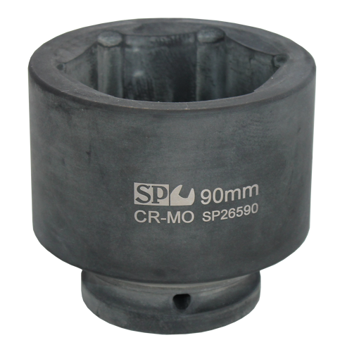Sp Tools Socket Impact 1-1/2"Dr 6Pt Metric 100Mm SP26600 • Chrome Molybdenum Steel For Maximum Strength • Manufactured To Din Standards
