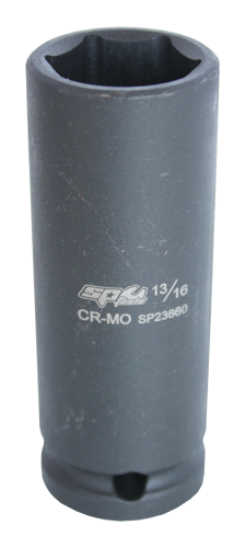 Sp Tools Socket Impact 1/2"Dr 6Pt Deep Sae 1-7/16" SP23870 • Chrome Molybdenum Steel For Maximum Strength • Manufactured To Din Standards • Deep Socket