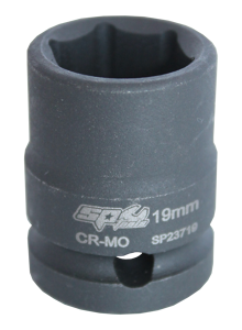 Sp Tools Socket Impact 1/2"Dr 6Pt Metric 33Mm SP23733 • Chrome Molybdenum Steel For Maximum Strength • Manufactured To Din Standards