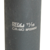 Sp Tools Socket Impact 3/8"Dr 6Pt Deep Sae 5/16" SP22852 • Chrome Molybdenum Steel For Maximum Strength • Manufactured To Din Standards • Deep Socket