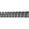Sp Tools Socket Rail 1/2Dr 12Pt 12Pc Metric SP20330 • Chrome Vanadium Steel For High Durability • Flat Drive Technology To Maximize Grip • 3/8"Dr -10 11 12 13 14 15 16 17 19 21 22 & 24Mm