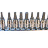 Sp Tools Socket Rail 1/4Dr Inhex Metric/Sae 9Pc SP20540 • Chrome Vanadium Steel For High Durability •  1/4"Dr - 3 4 5 & 6Mm • 1/4"Dr - 1/8" 5/32" 3/16" 7/32" & 1/4"