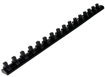Sp Tools Socket Rail 1/4"Dr Holds 10Pc Magnetic SP201RM Holds 10Pcs 1/4"Dr Sockets Magnetic