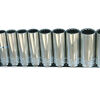 Sp Tools Socket Rail 3/8Dr Deep 12Pt 10Pc Metric SP20240 • Chrome Vanadium Steel For High Durability • Flat Drive Technology To Maximize Grip • 3/8"Dr -10 11 12 13 14 15 16 17 18 & 19Mm Deep