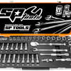 Sp Tools Socket Set 3/8Dr 6Pt 39Pc Metric SP20216 39Pc 3/8”Dr Socket Set • Metric, Hex, Torx & Spline Sockets • 90T Sealed Head Ratchet • Flex Handle • Extension Bars • Universal Joint