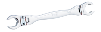 Sp Tools Spanner Flare Nut Flex Head Sae 3/8" X 7/16" SP16151 • Chrome Vanadium Steel (Crv) For High Durability • Tough Triple Chrome Finish • Flare Flexhead