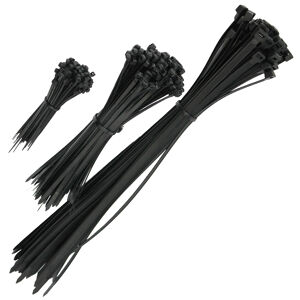 Sp Tools Tie Cable Black 3.6 X 150 Pkt(100) SP78101 Workshop Pack Of Cable Ties Uvtreated Black Nylon (66,94V-2) Flame Retardant Heat Resistant 3.6 X 150Mm (Pack-100)