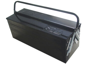 Sp Tools Tool Box Black Custom Cantilever 5 Tray SP40325 Cantilever Custom Series Tool Boxes • Truck Box (667W X 287D X 424H)
