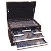 Sp Tools Toolkit 138Pc Metric In Black Custom Box SP50087 138Pc Metric Tool Kit In Custom Series Tool Box • Metric Combination Spanners • Metric Geardrive Spanners • 1/4”, 3/8” & 1/2”Dr Metric Sockets & Accessories • Torx Sockets • Inhex Bit Sockets • Screwdrivers • Pliers & Cutters • Adjustable Wrench • Hammer & Hex Keys • 7 Drawer Tool Box