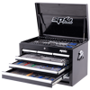 Sp Tools Toolkit 201Pc Metric - Black 7 Drawer Custom SP50120X 201Pc Metric Custom Series Tool Kit 465 (H) X 405 (D) X 668 (W) • Roe Combination Spanners • 1/4”, 3/8” & 1/2”Dr Sockets & Accessories • Adjustable Wrench • Ball Pein Hammer • Pliers And Cutters • Screwdriver Set • Hex Key Sets • Pin Punch Set • Hook & Pick Set • Bit Set & Tape Measure • 7 Drawer Steel Tool Box