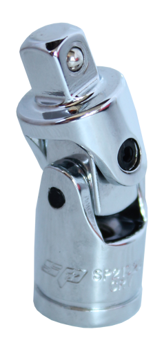 Sp Tools Universal Joint 1/4"Dr SP21320 • Flexible Joint • Mirror Polish Finish • Perfect For Hard To Reach Nuts And Bolts • Chrome Vanadium Steel For High Durability