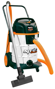 Sp Tools Vacuum 40L Stainless Steel SP040 • 40L Stainless Steel Container • Easily Converts To Power Blower • Built-In Easy Drainage System • Swiveling Castors And Large Rear Wheels Provide Ease Of Movement In Any Direction • 4.8M Power Cord With Cord Hook • Removable Steel Handle For Easy Storage