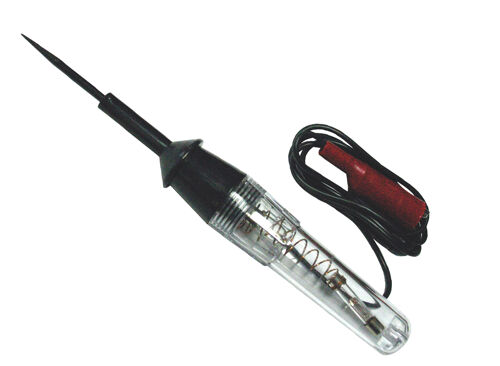 Sp Tools Voltage Tester Dualite Hi/Low SP61022 • Two Tests In One • Checks 6-12 Volt System And Spark    Plug Test • Voltage Check On Secondary Or High    Voltage Circuits • White Light Low Voltage • Red Light High Voltage • Extra Long 1200Mm Leads