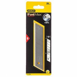 Stanley Blades, Snap Off 25Mm Fatmax Pack [5] STA11-725 0