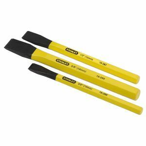 Stanley Cold Chisel Set 3 Piece Includes 10, 12 & 16Mm STA16-298 0