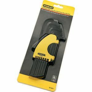 Stanley Hex Key Set, 12 Piece Imperial Long Ball Drive STA69-9001 0