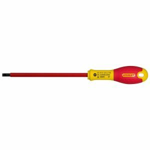 Stanley Screwdriver, Vde Slotted 5.5 X 150Mm, Fatmax STA0-65-413 0