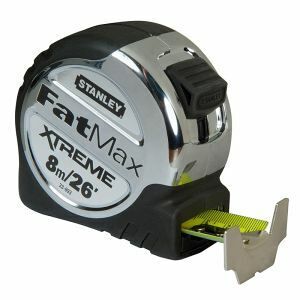 Stanley Tape Measure 8M(26Ft) Fatmax Xtreme STA33-893 0