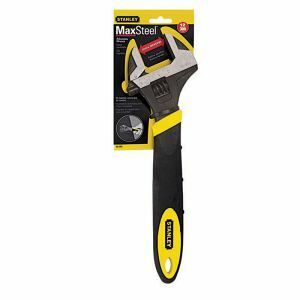 Stanley Wrench, Adjustable 300Mm Cushion Grip, Maxsteel STA90-950 0