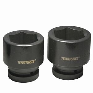 Teng 1-1/2" Dr Imp Socket 41Mm 912041 Din Standard Design For Use With A Retaining Pin And Ring
Chrome Molybdenum For Use With Power Tools
Black Phosphate Finish For Easy Identification As An Impact Socket Accessory
Ring And Pin Fixing Hole On The Female End To Secure The Socket