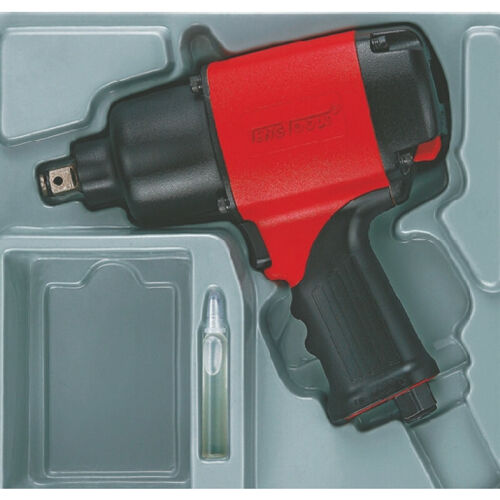 Teng 1/2" Air Impact Wrench Double Tray TTDAW12M Robust And Powerful Reversible Impact Wrench Especially For Professional Workshop Applications. High Torque, With Three Steps Forward And One Reverse. Durable Aluminium Housing. Pistol Model With Handle Exhaust.
Equipped With A Stepless Trigger. Ergonomically Designed Rubber Handle For Better Grip And Insulation From Cold Air And Vibration.
Square Drive Of Hole Pin With Ring Type For The Impact Sockets.
Supplied In Special Plastic Tray Which Fits In Teng Tools Tool Boxes And Roller Cabinets.
Bolt Capacity: M10 - M18 Mm
Free Speed: 7500 R/Mm
Max Reverse Torque: 740 Nm
Max Reverse Torque: 550 Ft.Lb
Hammer Mechanism: Twin Hammer Type
Sound Level (En Iso 15744:2008): 98.7 Db(A)
Vibration (En Iso 8662-7:1997): 3.58 M/S
Minimum Hose Size: 3/8"
Air Inlet: 1/4" G(R)
Air Consumption At 100% Int*: 950 L/Min
Air Consumption At 15% Int*: 133 L/Min
Air Consumption At 100% Int*: 33.6 Cfm
Air Consumption At 15% Int*: 4.7 Cfm
Size Mm 280 X 280 X 80
* At 6.2 Bar