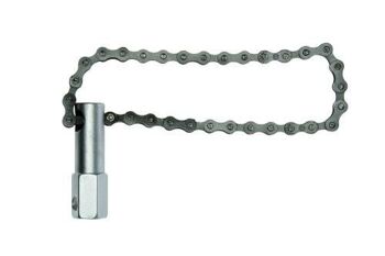 Teng 1/2" Dr Chain Type Oil Filter Remover 9120 Chain For Gripping Oil Filters Even When Oily Or Damaged
1/2" Drive Carbon Steel Adaptor For Use With A Ratchet Or Flex Handle
Grips Oil Filters Up To 120Mm Diameter