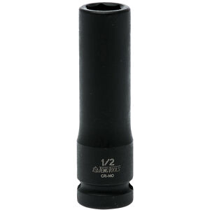 Teng 1/2" Dr Deep Impact Socket 1/2" Dl416L 920216 Din Standard Design For Use With A Retaining Pin And Ring
Chrome Molybdenum For Use With Power Tools
Black Phosphate Finish For Easy Identification As An Impact Socket Accessory
Ring And Pin Fixing Hole On The Female End To Secure The Socket
Supplied With A Metal Socket Clip For Use With A Socket Rail