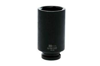 Teng 1/2" Dr Deep Impact Socket 30Mm Dl430Ml 920630 Din Standard Design For Use With A Retaining Pin And Ring
Chrome Molybdenum For Use With Power Tools
Black Phosphate Finish For Easy Identification As An Impact Socket Accessory
Ring And Pin Fixing Hole On The Female End To Secure The Socket
Designed And Manufactured To Din3129