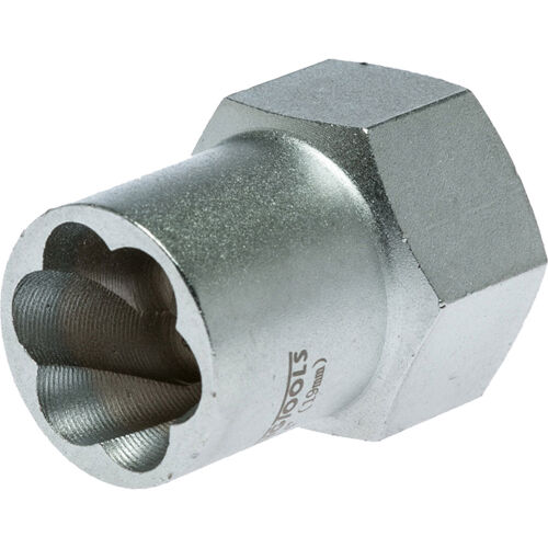 Teng 1/2" Dr Hex Extractor 22Mm ST12322 Designed For Removing Rounded Or Damaged Bolt Heads, Nuts And Studs
Use Together With A Ratchet And Accessories
Chrome Vanadium, Satin Finish