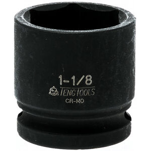 Teng 1/2" Dr Imp Socket 1-1/8" Dl436 920136 Din Standard Design For Use With A Retaining Pin And Ring
Chrome Molybdenum For Use With Power Tools
Black Phosphate Finish For Easy Identification As An Impact Socket Accessory
Ring And Pin Fixing Hole On The Female End To Secure The Socket
Supplied With A Metal Socket Clip For Use With A Socket Rail