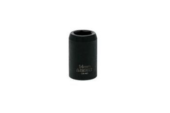 Teng 1/2" Dr Imp Socket 14Mm Ansi 920514A Ansi Standard Design With A Ball Bearing Socket Retainer
Chrome Molybdenum For Use With Power Tools
Black Phosphate Finish For Easy Identification As An Impact Socket Accessory