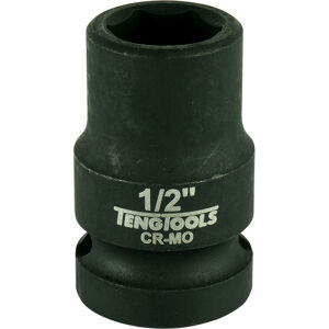 Teng 1/2" Dr Impact Socket 1/2" Dl416 920116 Din Standard Design For Use With A Retaining Pin And Ring
Chrome Molybdenum For Use With Power Tools
Black Phosphate Finish For Easy Identification As An Impact Socket Accessory
Ring And Pin Fixing Hole On The Female End To Secure The Socket
Supplied With A Metal Socket Clip For Use With A Socket Rail