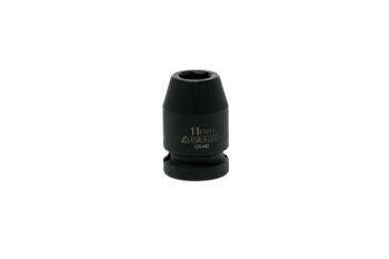 Teng 1/2" Dr Impact Socket 11Mm Dl411M 920511 Din Standard Design For Use With A Retaining Pin And Ring
Chrome Molybdenum For Use With Power Tools
Black Phosphate Finish For Easy Identification As An Impact Socket Accessory
Ring And Pin Fixing Hole On The Female End To Secure The Socket
Designed And Manufactured To Din3129