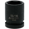 Teng 1/2" Dr Impact Socket 13/16" Dl426 920126 Din Standard Design For Use With A Retaining Pin And Ring
Chrome Molybdenum For Use With Power Tools
Black Phosphate Finish For Easy Identification As An Impact Socket Accessory
Ring And Pin Fixing Hole On The Female End To Secure The Socket
Supplied With A Metal Socket Clip For Use With A Socket Rail