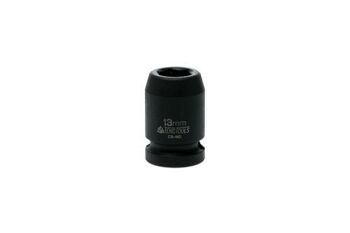 Teng 1/2" Dr Impact Socket 13Mm Dl413M 920513 Din Standard Design For Use With A Retaining Pin And Ring
Chrome Molybdenum For Use With Power Tools
Black Phosphate Finish For Easy Identification As An Impact Socket Accessory
Ring And Pin Fixing Hole On The Female End To Secure The Socket
Designed And Manufactured To Din3129