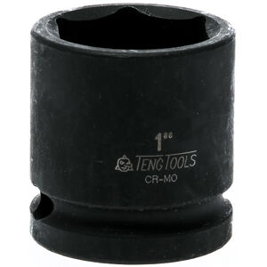Teng 1/2" Dr Impact Socket 1" Dl432 920132 Din Standard Design For Use With A Retaining Pin And Ring
Chrome Molybdenum For Use With Power Tools
Black Phosphate Finish For Easy Identification As An Impact Socket Accessory
Ring And Pin Fixing Hole On The Female End To Secure The Socket
Supplied With A Metal Socket Clip For Use With A Socket Rail