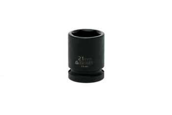 Teng 1/2" Dr Impact Socket 21Mm Dl421M 920521 Din Standard Design For Use With A Retaining Pin And Ring
Chrome Molybdenum For Use With Power Tools
Black Phosphate Finish For Easy Identification As An Impact Socket Accessory
Ring And Pin Fixing Hole On The Female End To Secure The Socket
Designed And Manufactured To Din3129