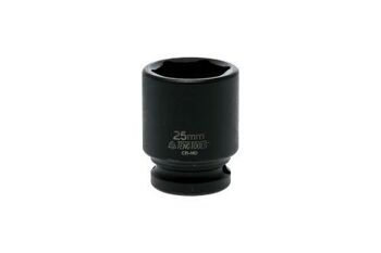 Teng 1/2" Dr Impact Socket 25Mm Dl425M 920525 Din Standard Design For Use With A Retaining Pin And Ring
Chrome Molybdenum For Use With Power Tools
Black Phosphate Finish For Easy Identification As An Impact Socket Accessory
Ring And Pin Fixing Hole On The Female End To Secure The Socket
Designed And Manufactured To Din3129
