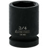 Teng 1/2" Dr Impact Socket 3/4" Dl424 920124 Din Standard Design For Use With A Retaining Pin And Ring
Chrome Molybdenum For Use With Power Tools
Black Phosphate Finish For Easy Identification As An Impact Socket Accessory
Ring And Pin Fixing Hole On The Female End To Secure The Socket
Supplied With A Metal Socket Clip For Use With A Socket Rail
