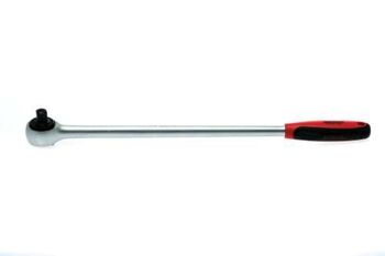 Teng 1/2" Dr Long Ratchet 1200L 400Mm Long Handle For Added Torque When Needed
45 Teeth Giving 8 Degree Increments Between Clicks
Twist Reverse For Quickly And Easily Changing Between Tightening And Loosening
Quick Release For Easier Changing Between Different Sockets And Accessories
Bi-Material Grip For Extra Comfort