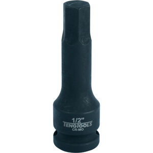 Teng 1/2" Drive Impact Socket 1/2" Hex 921616 Din Standard Design For Use With A Retaining Pin And Ring
Chrome Molybdenum For Use With Power Tools
Black Phosphate Finish For Easy Identification As An Impact Socket Accessory
Ring And Pin Fixing Hole On The Female End To Secure The Socket
Designed For Use With Fastenings With A Hexagon Hole
Use With In-Hex Screws Or Grub Screws
Supplied With A Metal Socket Clip For Use With A Socket Rail